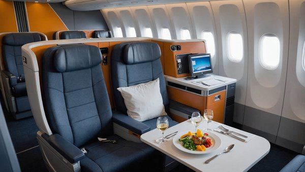 Luxury travel to india with lufthansa a350 business class